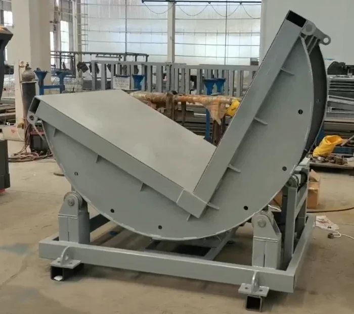 Dual-Platform Chain Flipper: Achieving 3-Ton Stability with 60s Cycle Time for Screw Pump Casings