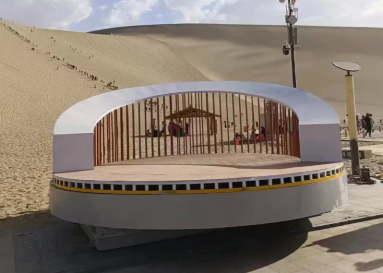 Rotating Stage Lift Platform for Desert Music Festival