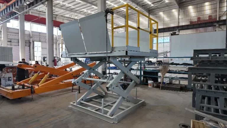 Hydraulic Lifting Transition Platform
