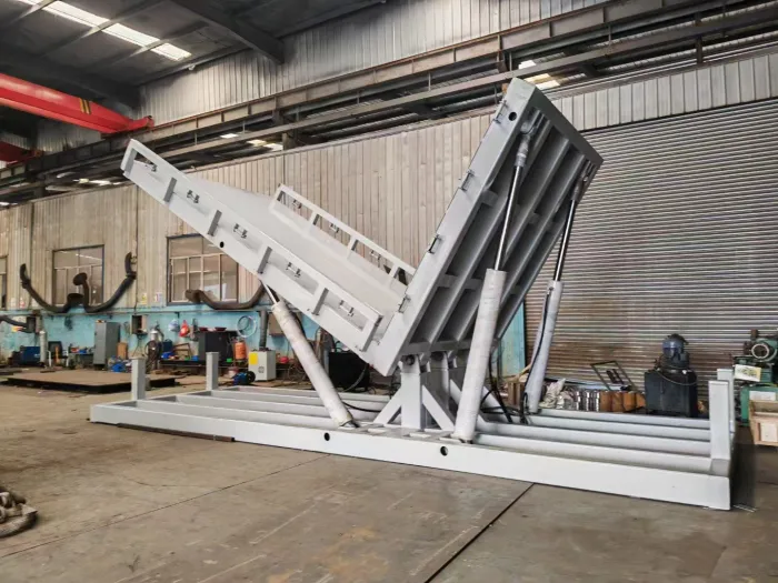 Fully Automatic Heavy-Duty Flipping Platform: A Safe and Efficient Solution for Refrigeration Equipment Rotation