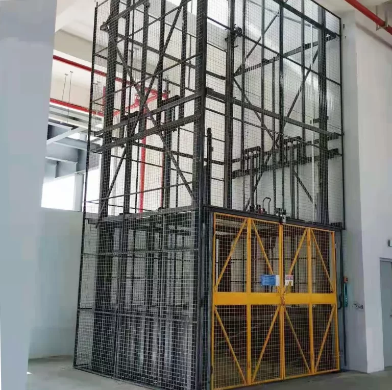 Custom Rolling Shutter Freight Elevator | Vertical Logistics Solution
