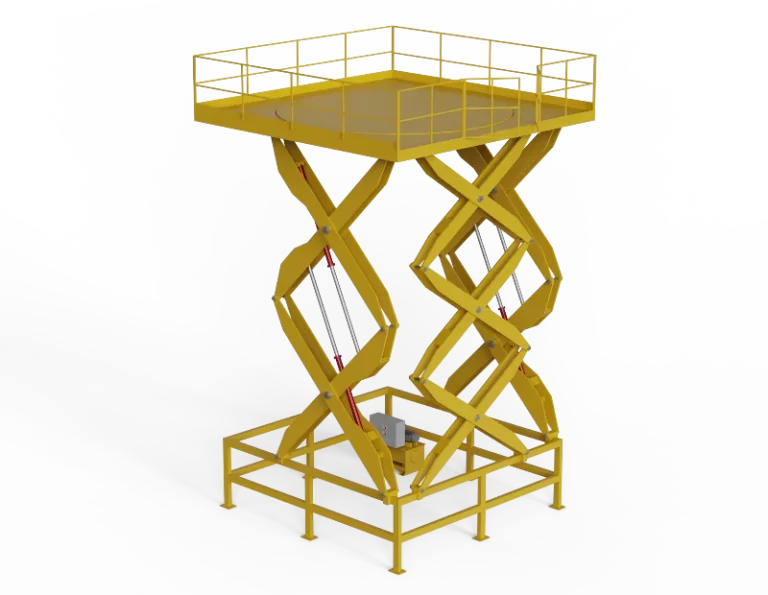 Heavy-Duty Vertical Assembly Platform for Large Energy Turbine Installation
