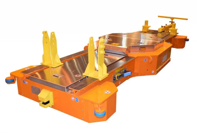 6-Ton Laser-Guided AGV | Flexible Material Handling for Truck Assembly Plants | Smart Logistics System