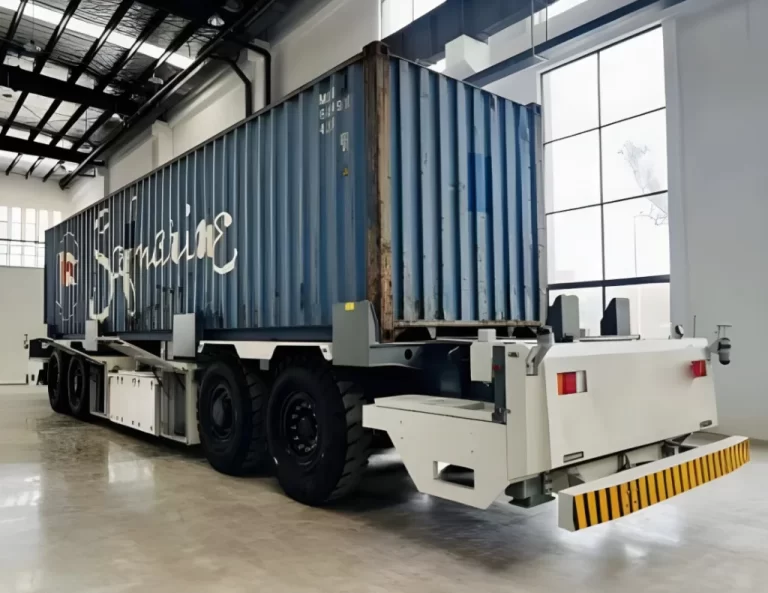 Autonomous Container Transporter – 4-Axle 70-Ton