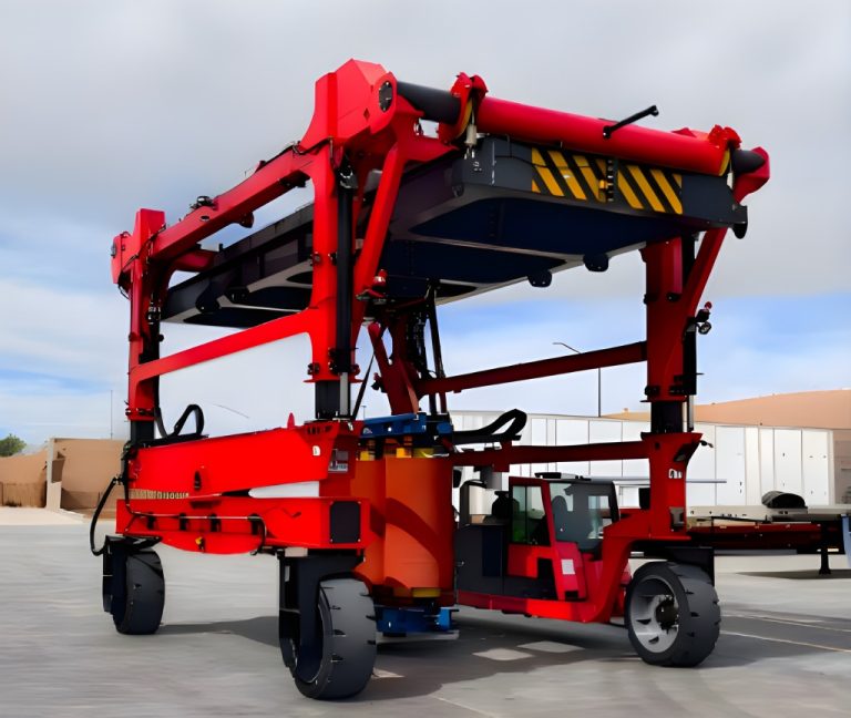 Electric Container Straddle Carrier – Zero-Emission Solution for Green Ports