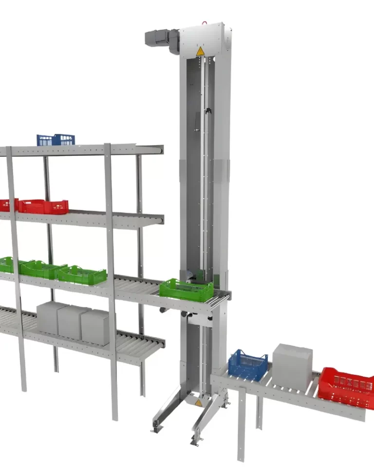 High-Speed Single-Mast Continuous Vertical Conveyor