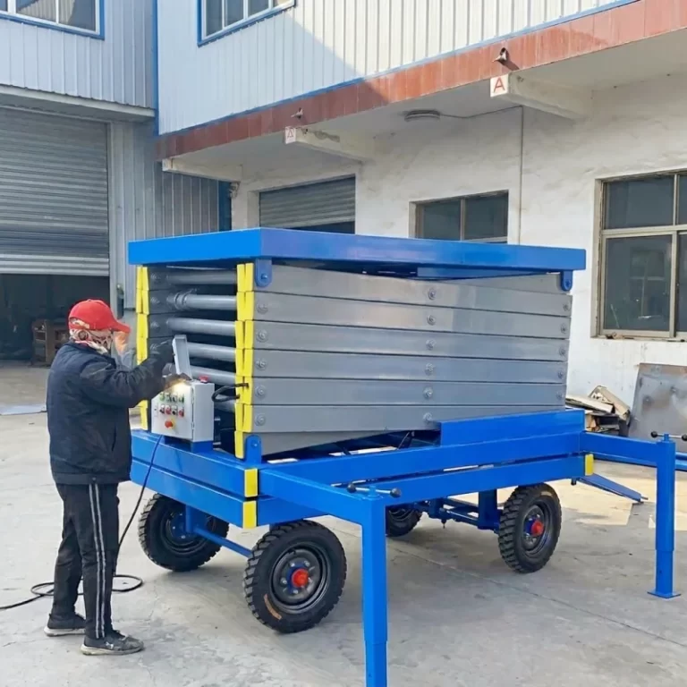 Truck-Mounted & Mobile in One: The Convertible Scissor Lift Platform
