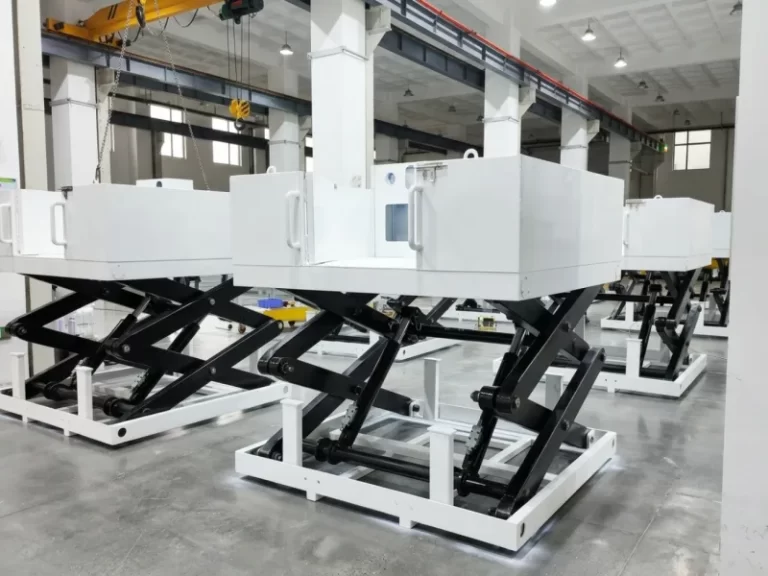Custom Mining Vehicle Scissor Lift Platform