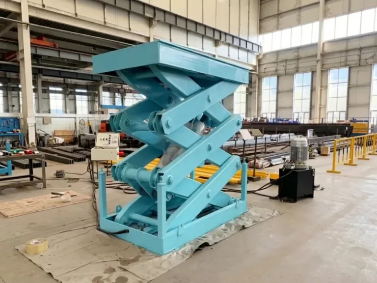 10-Ton Four-Link Scissor Lift Platform for Shipbuilding Industry
